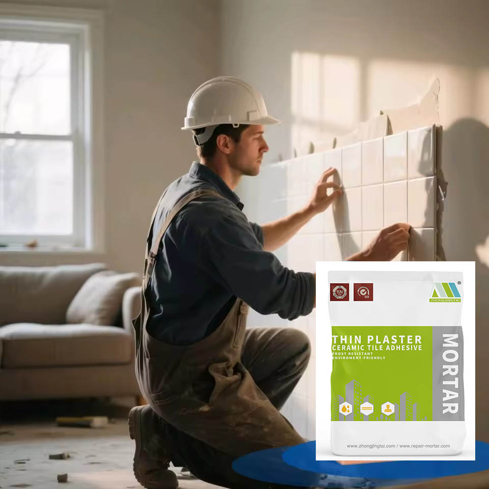 Fast Set Grey 20kg Adhesive Ceramic Tile Glue Adhesive Adhesive Mortar for Tiles