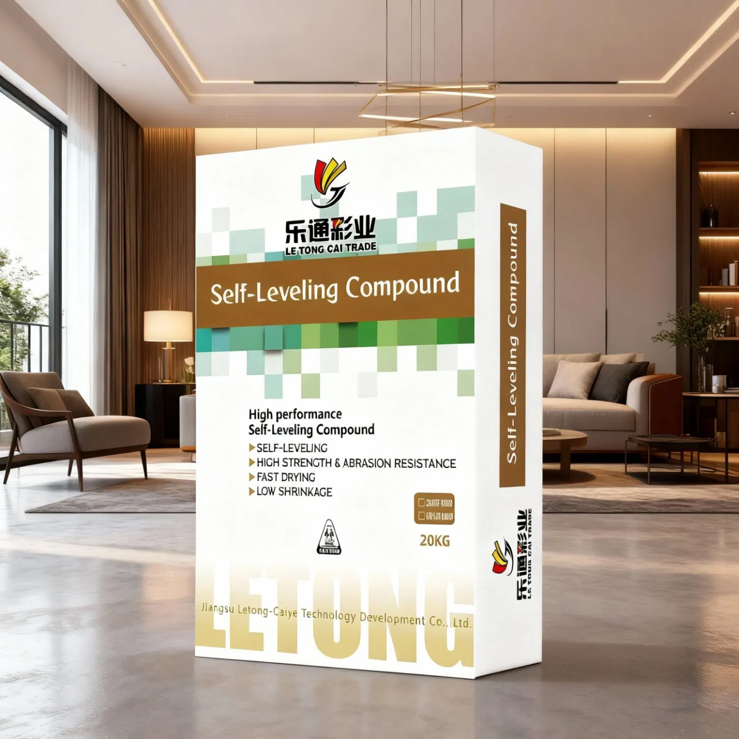 Polymer Modified Cementitious Self Leveling Screed Provides Excellent Adhesion to Existing Concrete Substrates Without Primers