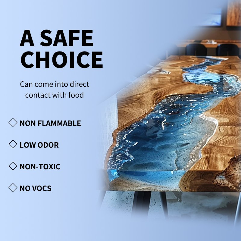 Liquid Epoxy Resin Clear Transparent Epoxy Resin Table