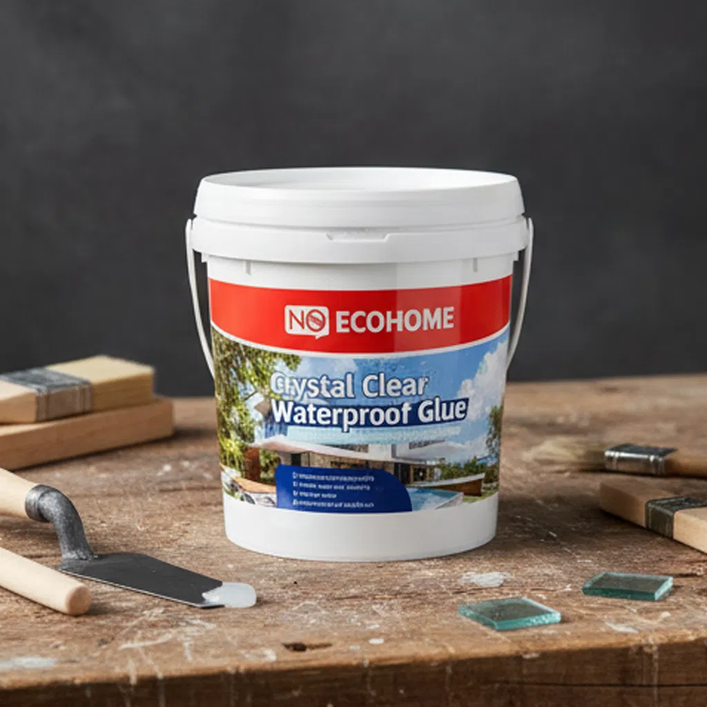 Professional Grade Crystal Clear Waterproof Coating for Concrete Crack Repair Protection System