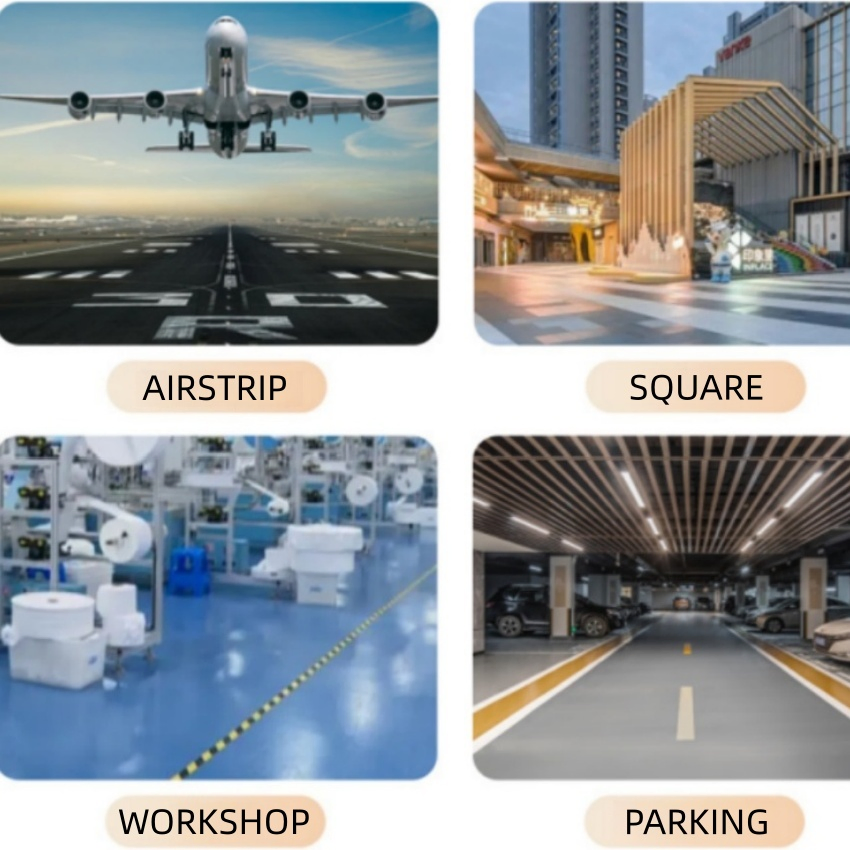 Waterproofing Concrete Crack Filler Quick-Curing Ms Silicone Liquid Grouting Compound Repair Adheisve Sealant for Road, Square, Wall, Roof etc