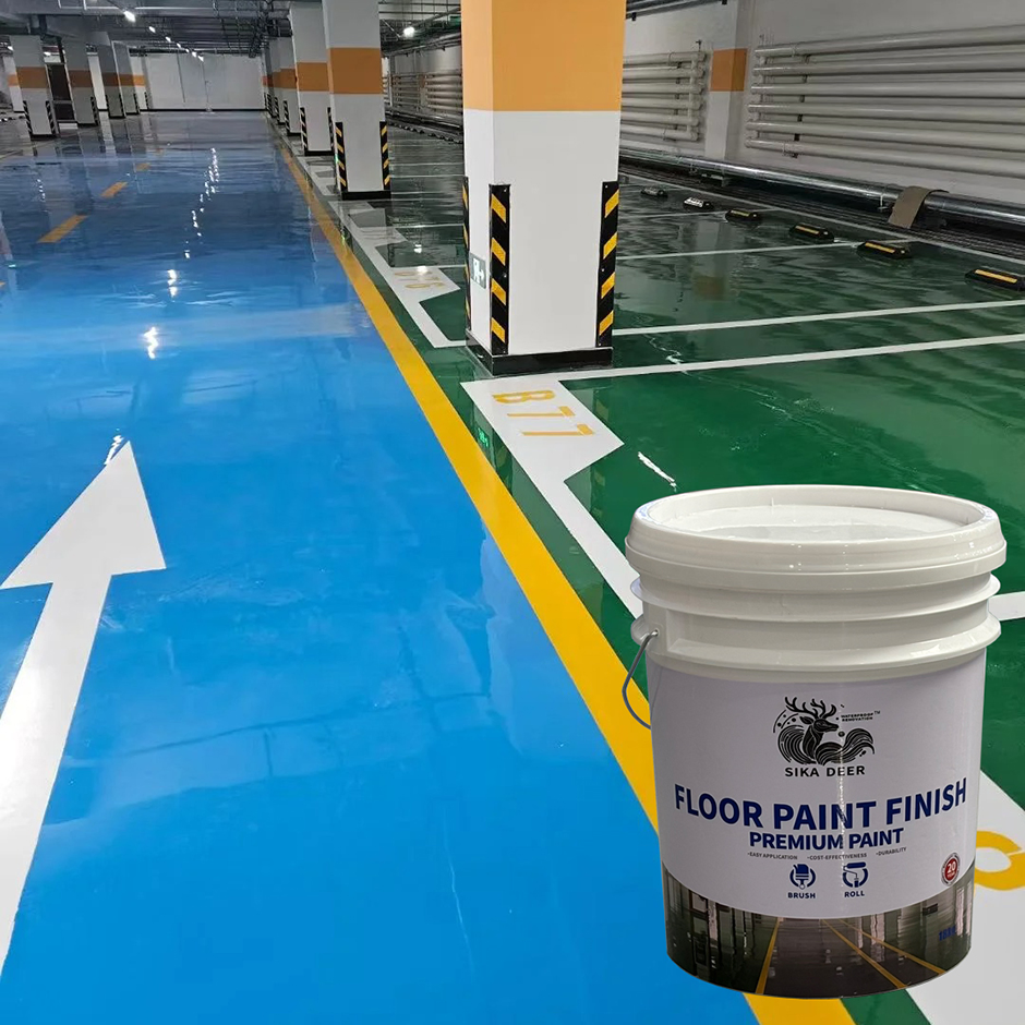 Seamless Waterproof Epoxy Floor Coating Wholesale for Warehouse Factory Flooring Paint