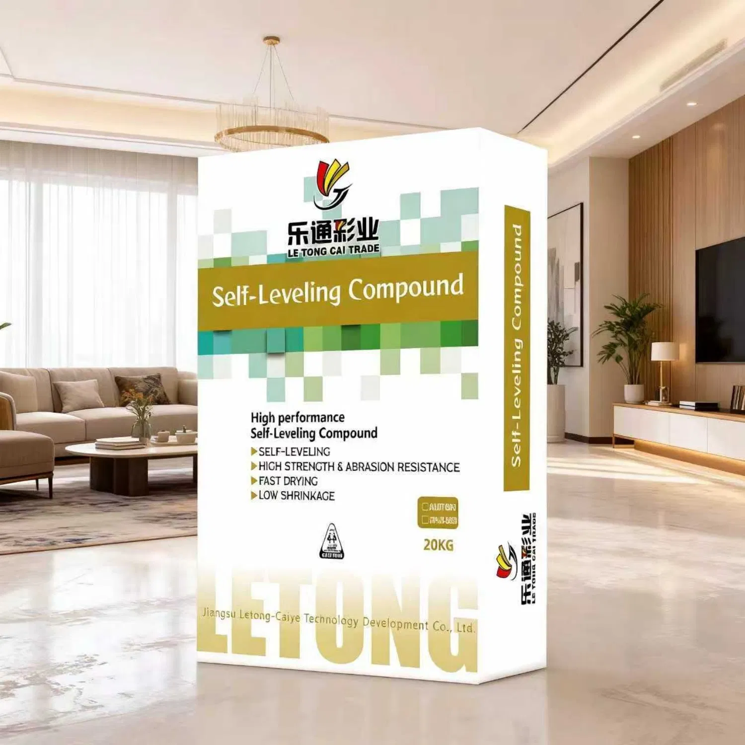 Polymer Modified Cementitious Self Leveling Screed Provides Excellent Adhesion to Existing Concrete Substrates Without Primers