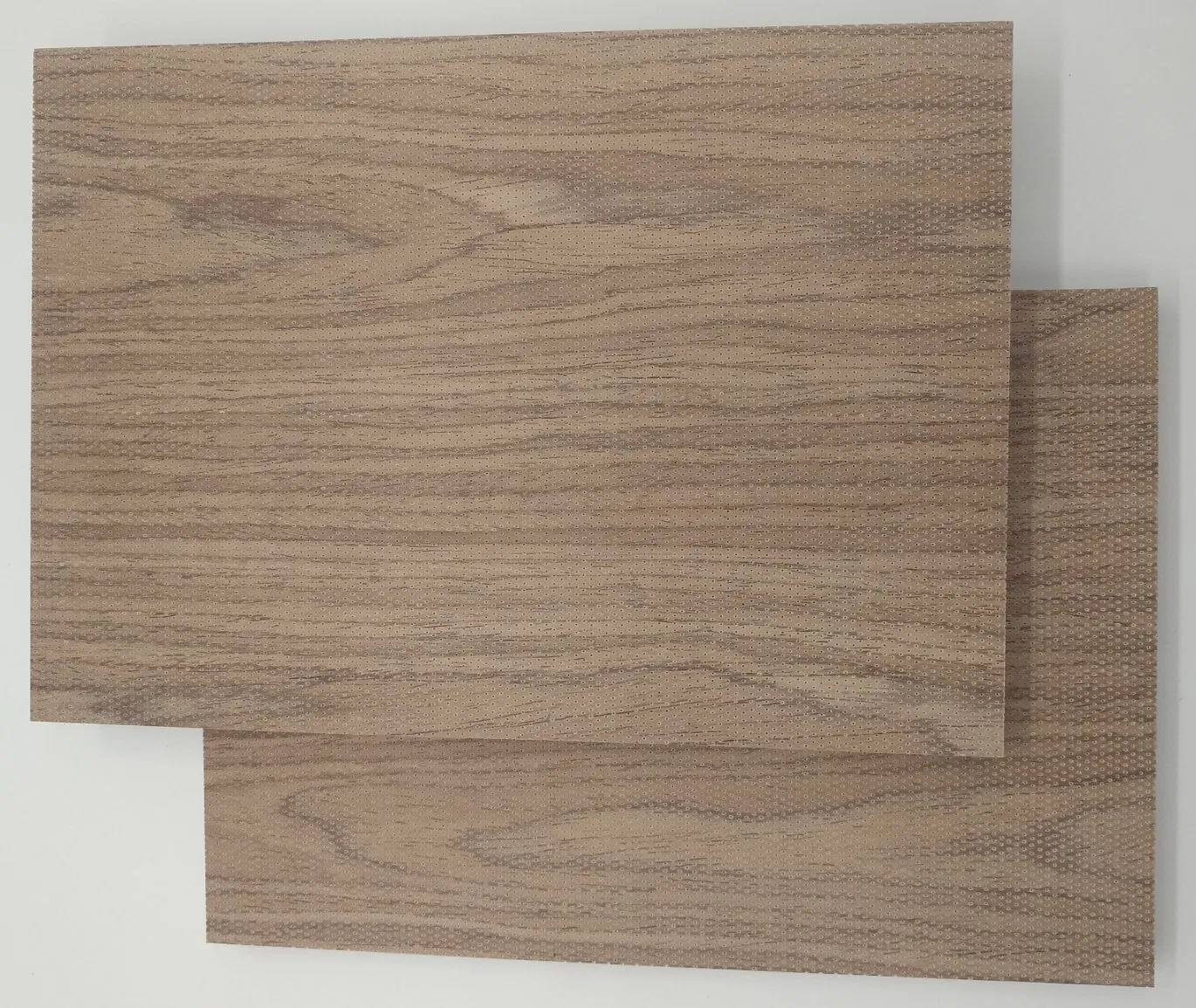 Natural Veneer 2/2/0.4mm Micro Perforated Acoustic Board Interior Wall Soundproofing Building Material