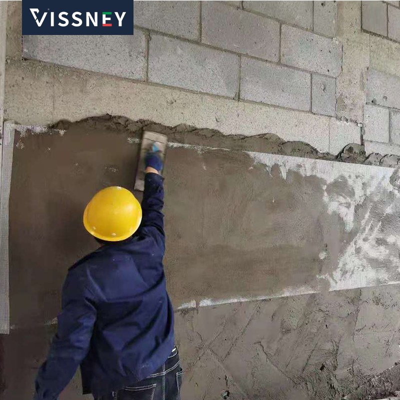 Vissney High Strength Anti Crack Mortar for Rapid Repair of Structural Cracks in Building Facades