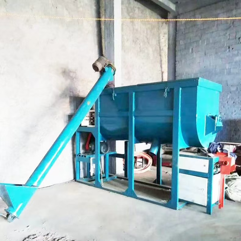 Factory Manufacturer 1-8t/H Ceramic Tile Adhesive Simple Dry Powder Production Line Dry Mix Mortar Tile Glue Manufacturing Equipment