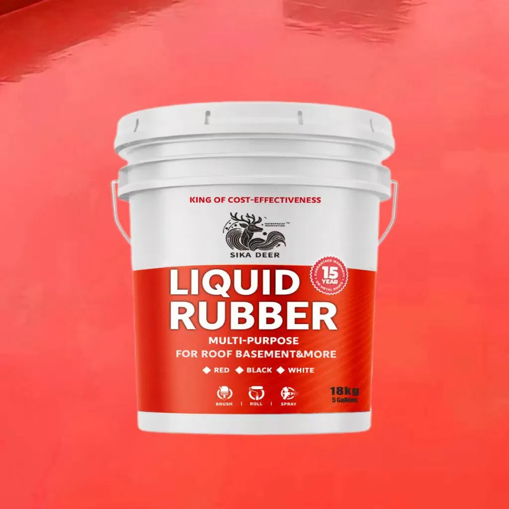 Environmentally Friendly Water-Based Acrylic Liquid Rubber Coating
