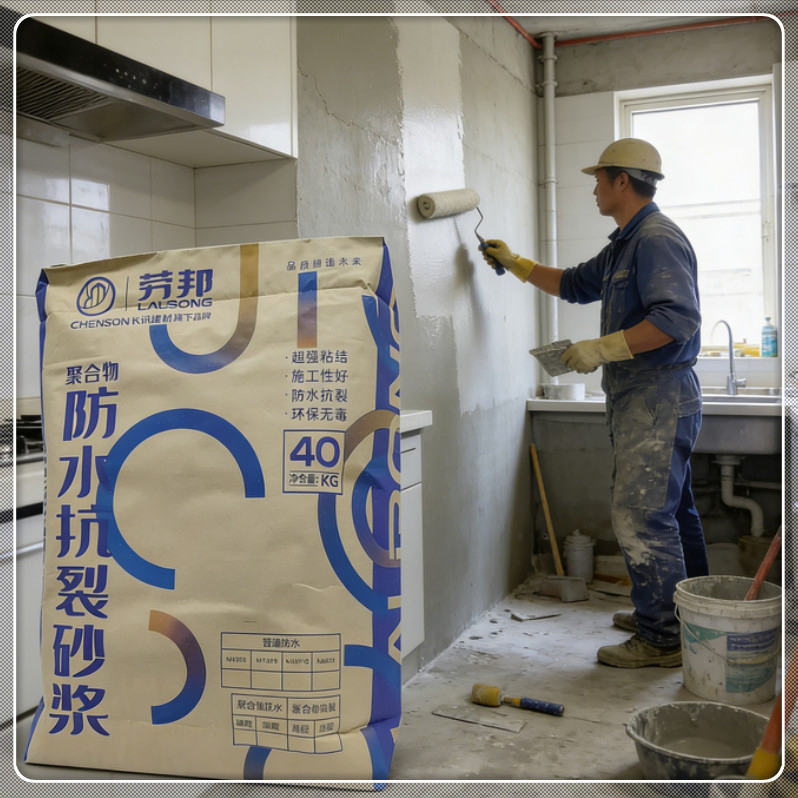 Multi Functional Polymer Modified Mortar for Green Roof Systems Cement Mortar