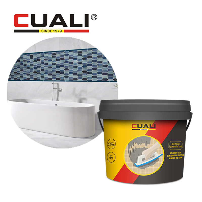 Used for Swimming Pool Floor Paving Durable Anti-Yellowing Good Long-Lasting Performance Epoxy Grout