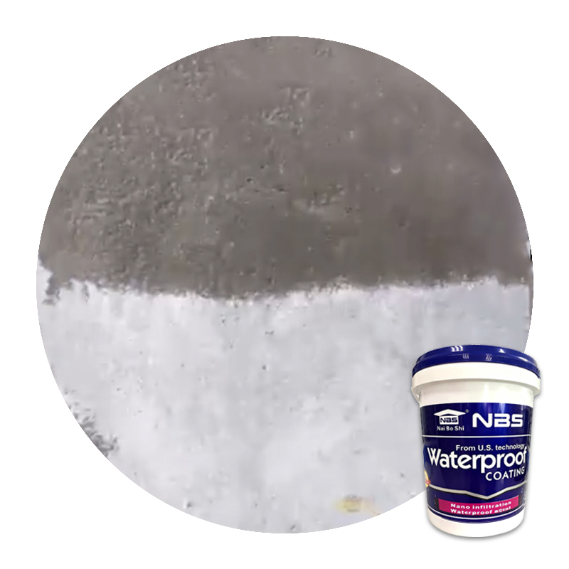 Nbs-802 Nano-Permeable Waterproof Agent for Brick Concrete Stone Wall Surface Invisible Transparent Protection