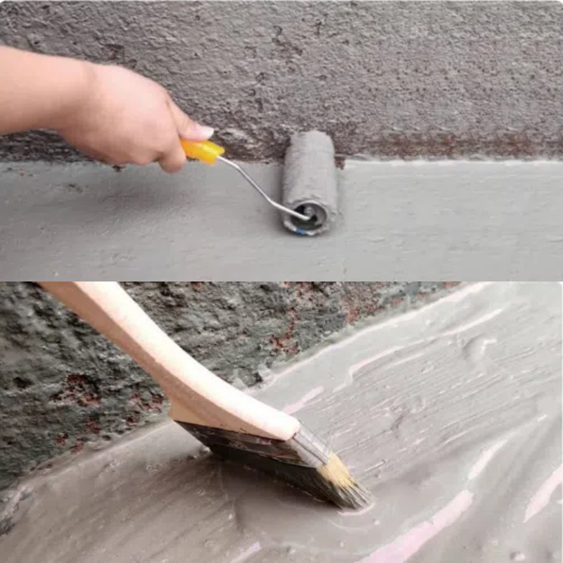 One-Component Polyurea Waterproof Roofing Coating for Metal Concrete Surfaces for Wall Repair