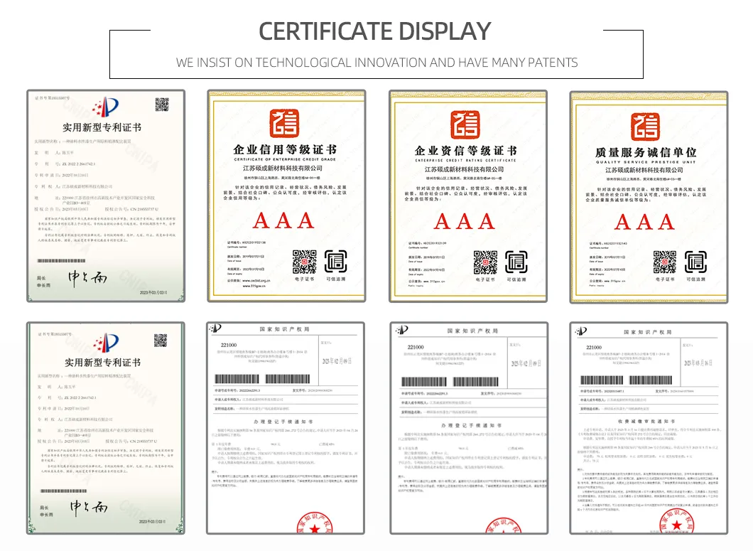Certifications Display