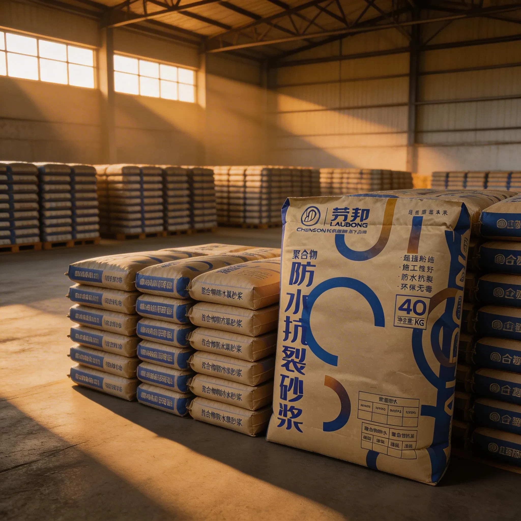 High-Bond Thin Bed Mortar for Crack Prevention in Plastering