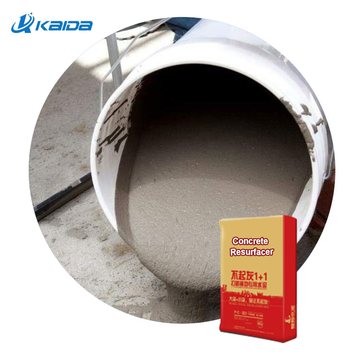 Economical High Traffic Dustproof Concrete Cement Resurfacer Refinishing Concrete Patching Compound