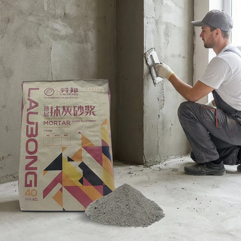 Lightweight Refractory Mortar for Retail and Office Space Walls Cement Mortar