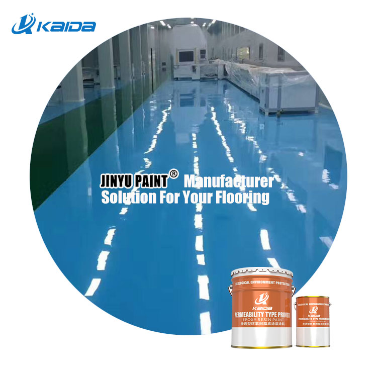 Wholesale Salt Oil Resistant Deep Penetrating Epoxy Primer Sealer Epoxy Floor Coatings for Commercial Kitchens