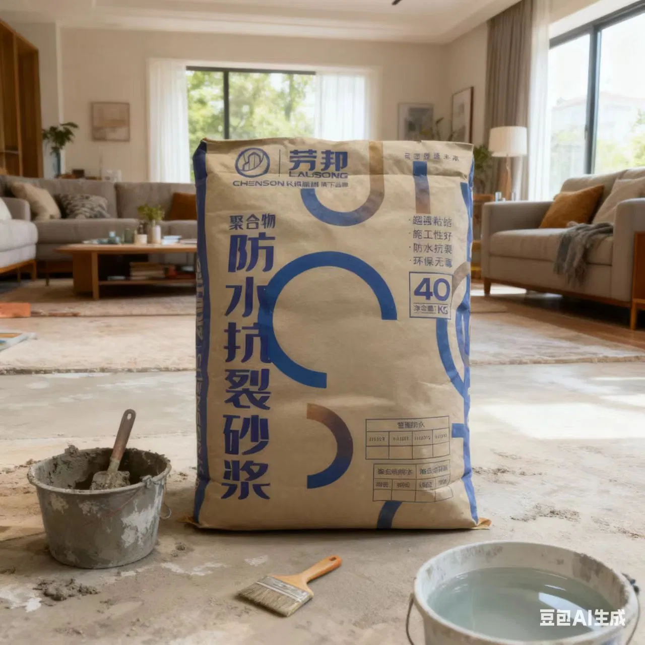 Premium Waterproof Polymer Mortar for Structural Crack Resistance