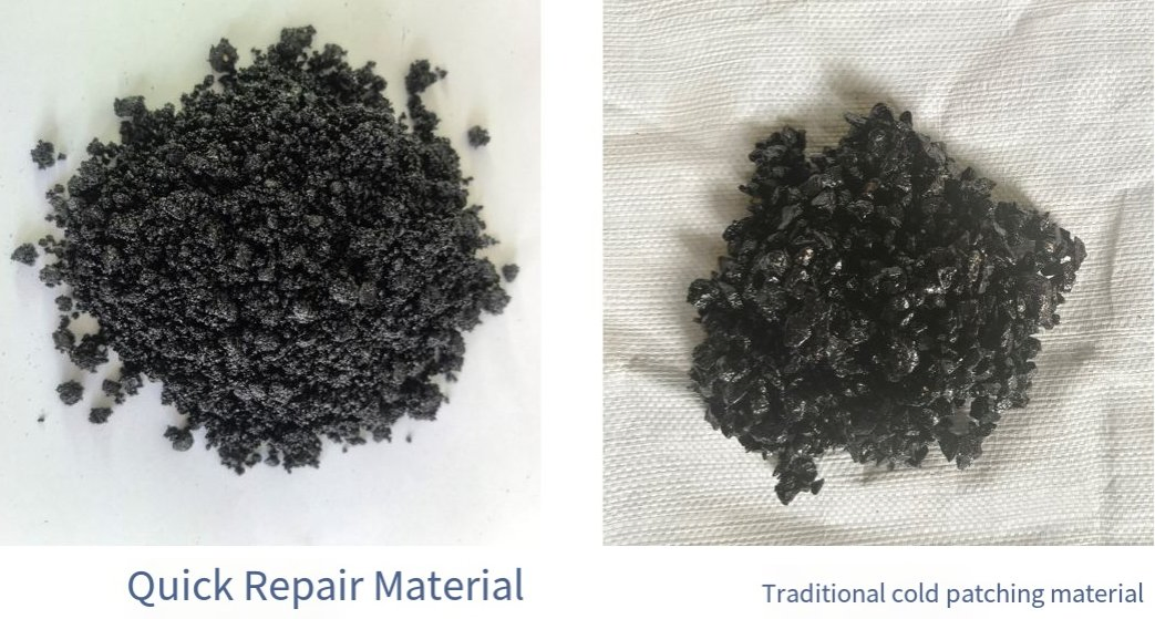 Winter-Grade Bituminous Cold Patch Repair Material