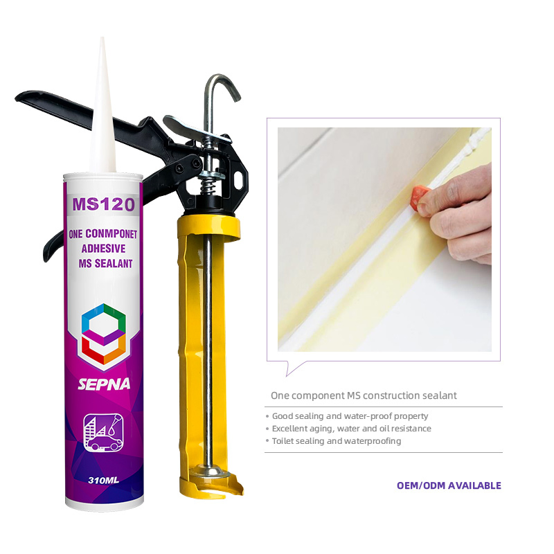 Solvent Free One Component Ms Polymer Sealant Precast Concrete Caulk