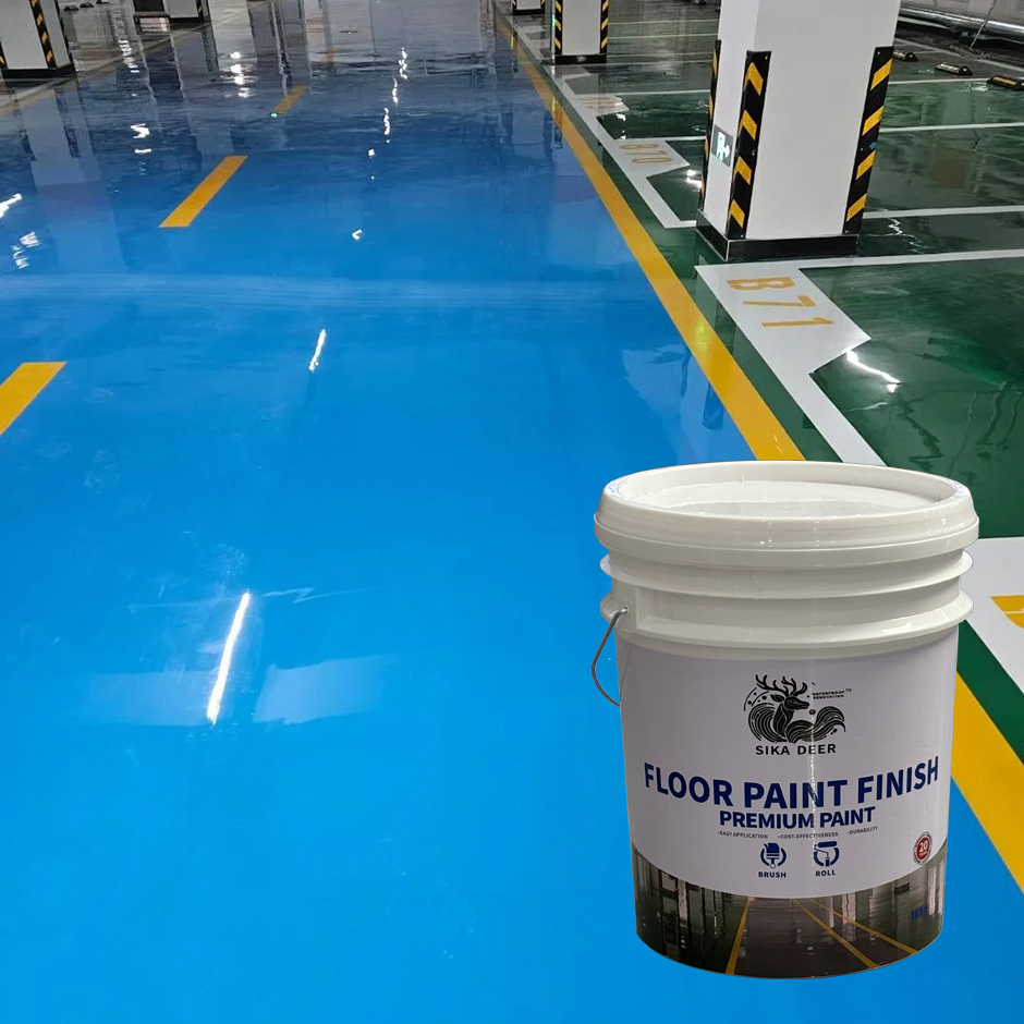 Seamless Waterproof Epoxy Floor Coating Wholesale for Warehouse Factory Flooring Paint