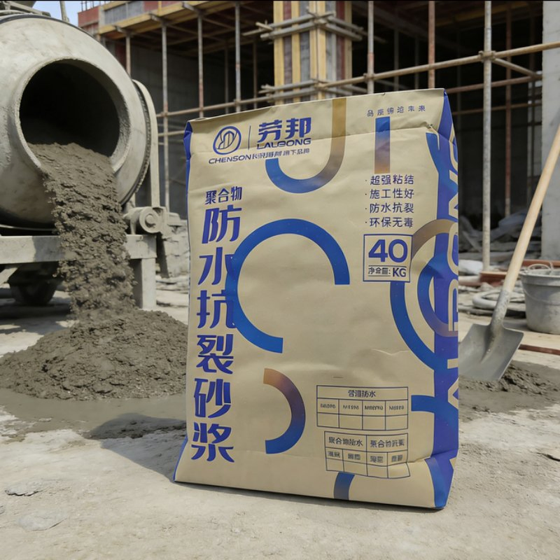 Integrated Multi Function Polymer Modified Cement Mortar for Exterior Walls Cement Mortar