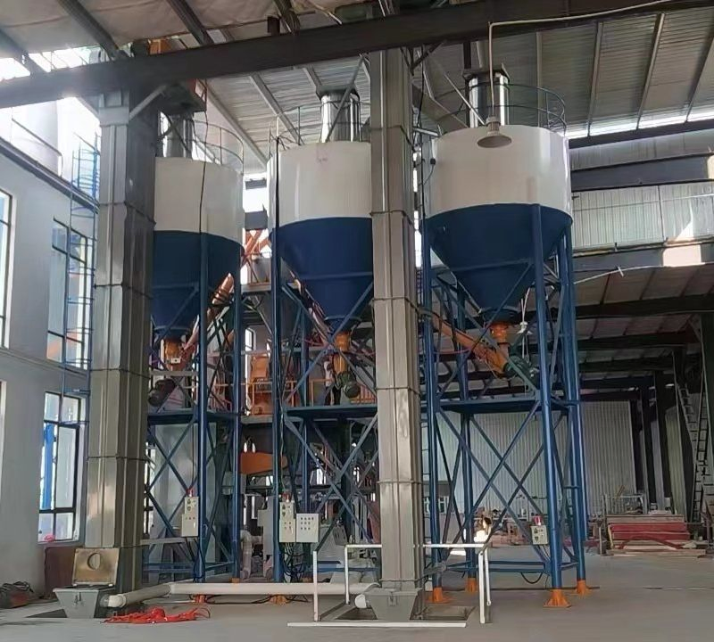 Fireproof Coating Mortar Production Equipment/Tile Adhesive Production Equipment/Ready-Mixed Dry-Mixed Mortar Production Line