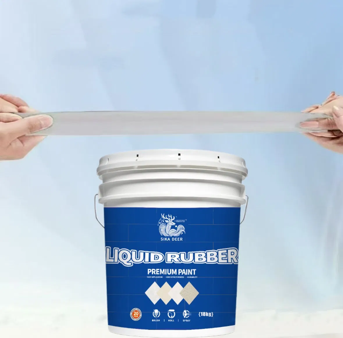 Basement Waterproofing Liquid Rubber Coating Sealant (Damp Proof, Low VOC)