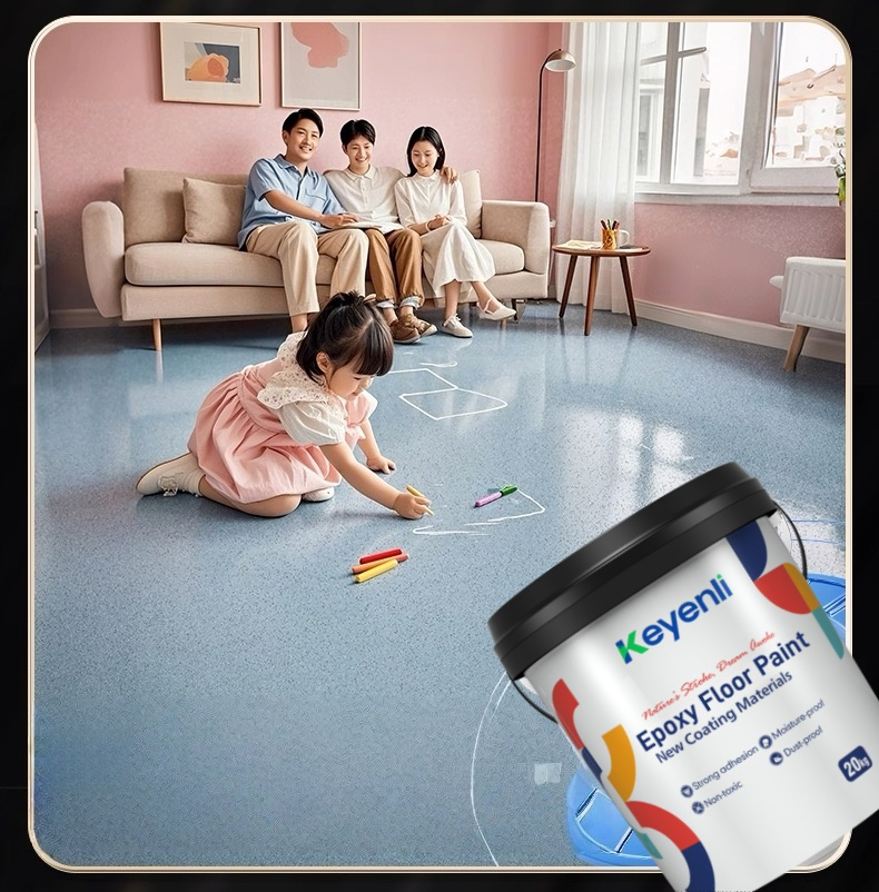 High Gloss Marble Finish Epoxy Floor Coating 27lt Heavy Duty