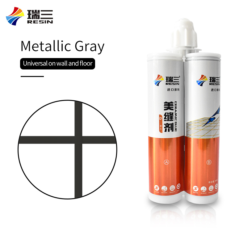 Bathroom Non Shrink Epoxy Resin Colored Marble Ceramic Tile Floor Joint Gap Filling Adhesive Grout