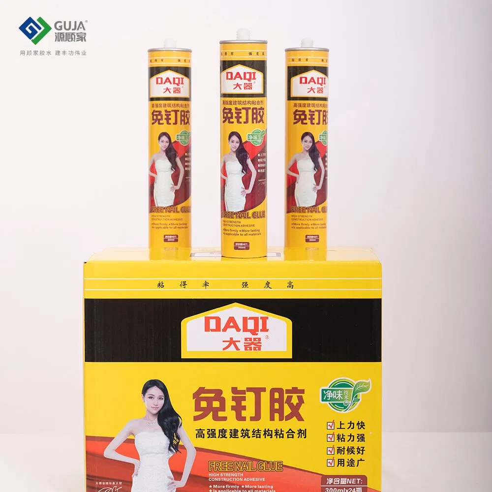 High-Bearing Capacity Epoxy Sbs Sealant Glue Strong-Bonding Free Silicone for Liquid Nails Adhesive for Construction Woodworking