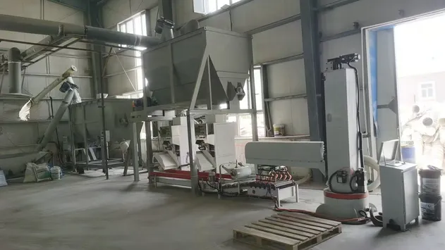 Insulation mortar line