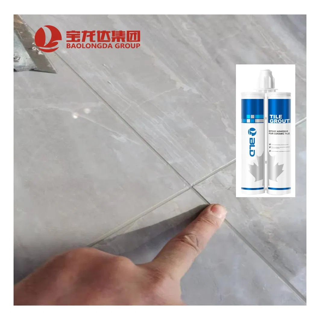 Glossy Waterproof Two Tubes Ceramic Gaps Filling Epoxy Tile Grout Caulking Epoxy Resin Tile Sealant Epoxy Tile Grout