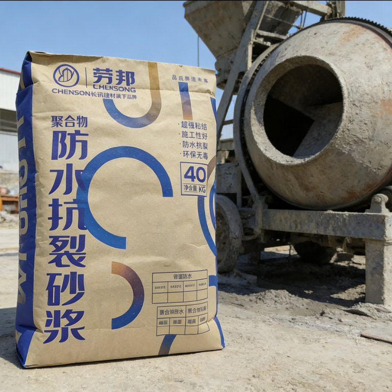 Integrated Multi Function Polymer Modified Cement Mortar for Exterior Walls Cement Mortar