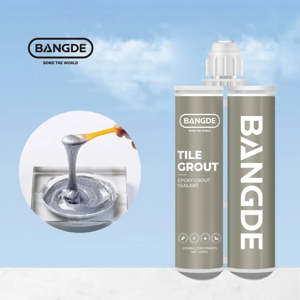 Non Shrink Brilliant Glossy Shine Waterproof Ceramic Epoxy Resin Tile Grout Sealer Sealant