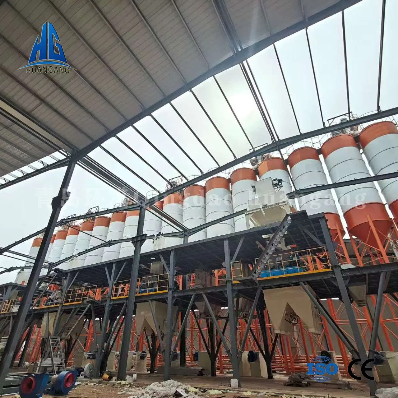 High-Capacity Dry Mix Station for Ready-Mix Joint Compounds and Grouts