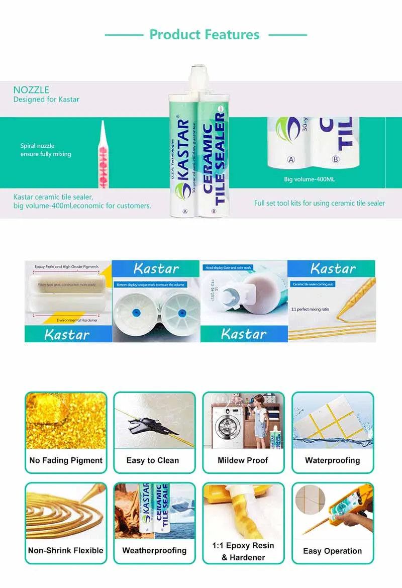 Grout Application Effect