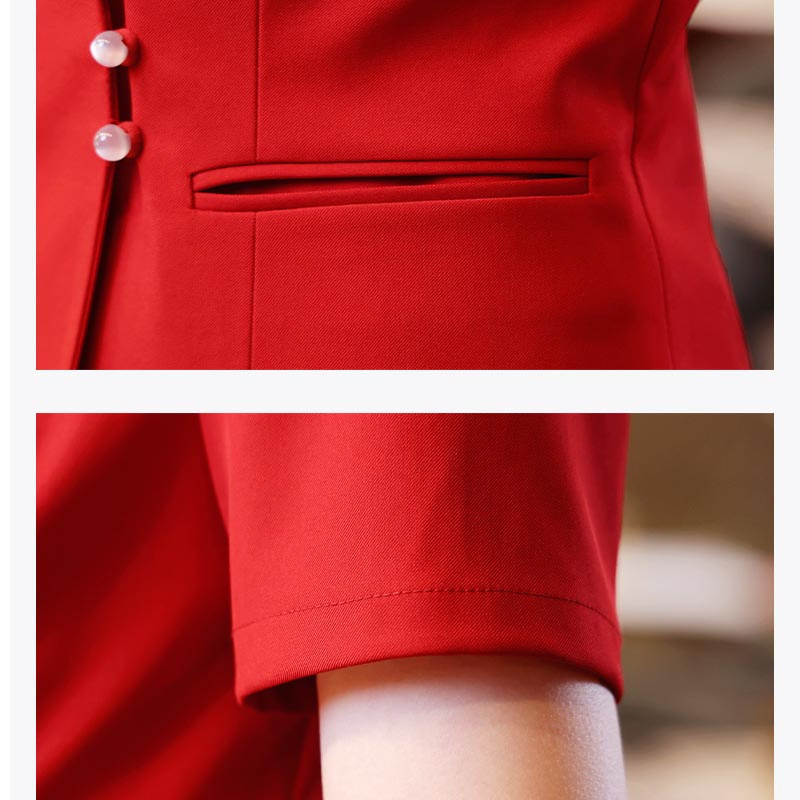 Hotel Group Unified Ladies Hotel Manager Waitress Uniform Elegant Hospitality Workwear Wholesale