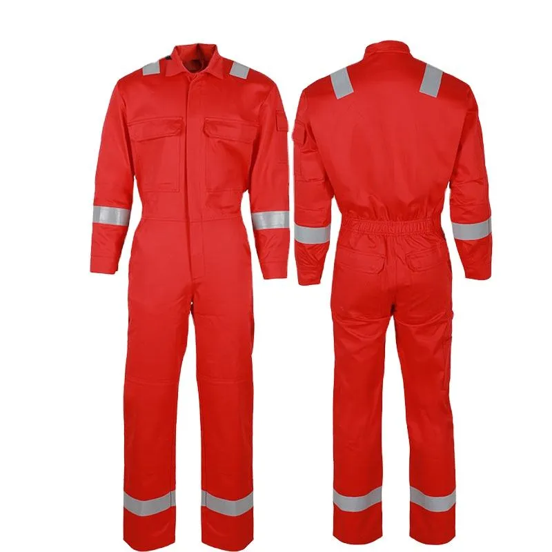 Premium Red Fr Clothing for Safe Mining and Industrial Work
