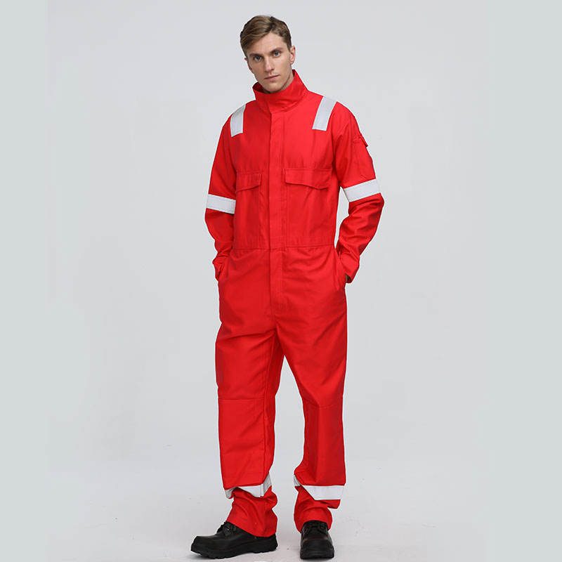 Premium Red Fr Clothing for Safe Mining and Industrial Work