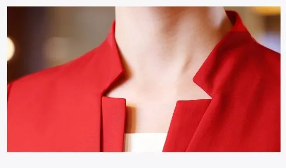 Hotel Group Unified Ladies Hotel Manager Waitress Uniform Elegant Hospitality Workwear Wholesale