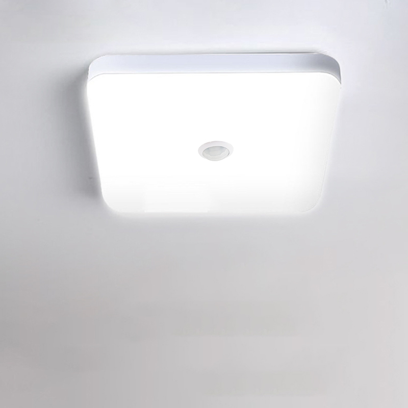 Industrial LED Light 110V 220V Smart PIR Sensor Lighting Modern LED Ceiling Lamp 18W 24W Motion Sensor LED Ceiling Lights