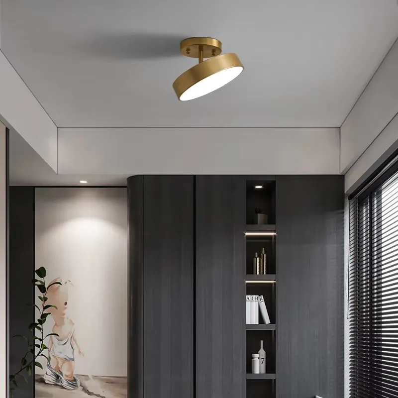 Aisle Corridor Bathroom Small Ceiling Lamp Modern Minimalist LED IP33 Warm White
