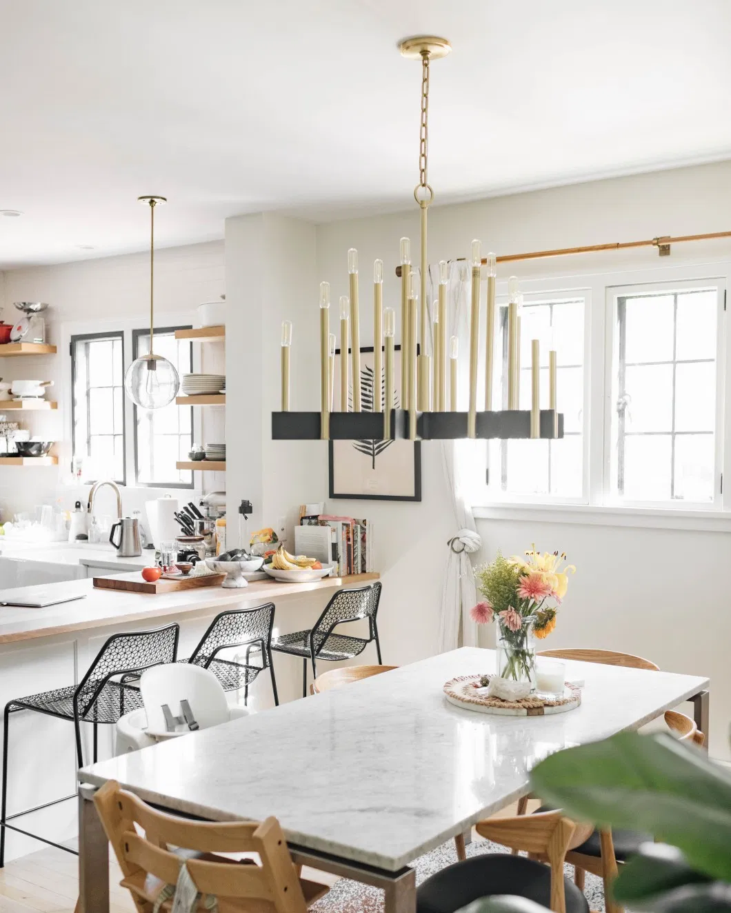 Nordic Modern Minimalist European Design Indoor Ceiling Metal Pendant Lamp