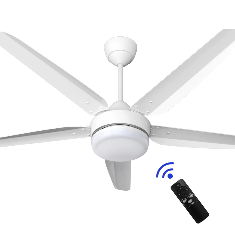 CE 56 Inch 5 Blades Dimmable Led Bulb Lighting Ceiling Fan With Light And Remote