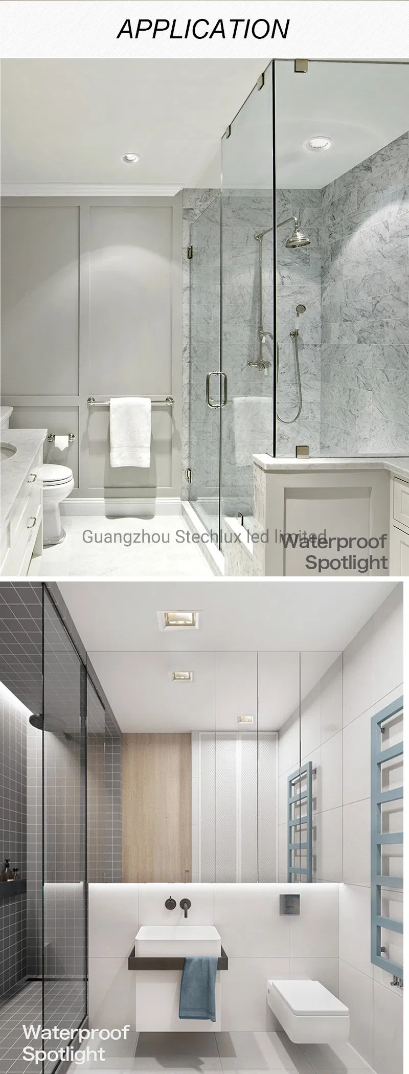 Modern Bathroom and Indoor Application Examples