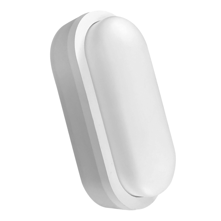 15W Modern LED Wall Lamps Moisture Proof Porch Ceiling Light Surface Mounted Oval Outdoor Garden Bathroom Lighting