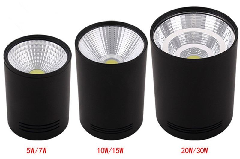 LED Spot Light 60degree 3000K CREE COB Porch Lighting Outdoor 25W LED Pendant Light Ceiling Down Light for Terrace Engineer Suspension Lighting