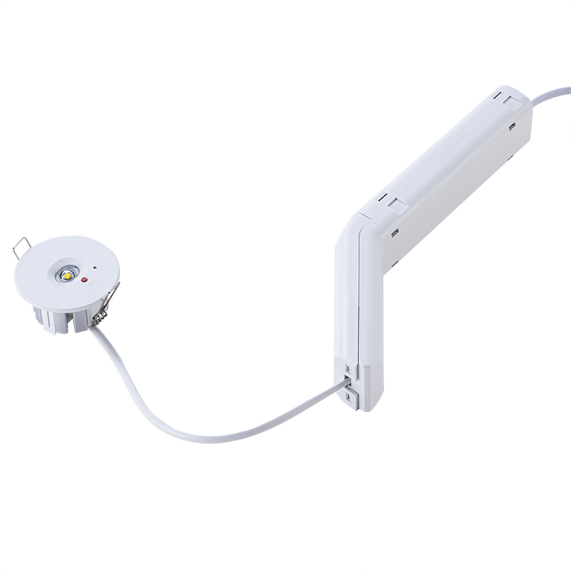 DE-808S Fire Safety Certified Emergency Recessed Downlight | 3W LED, LiFePO4 Battery