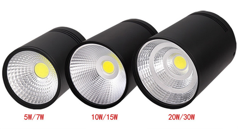 LED Spot Light 60degree 3000K CREE COB Porch Lighting Outdoor 25W LED Pendant Light Ceiling Down Light for Terrace Engineer Suspension Lighting