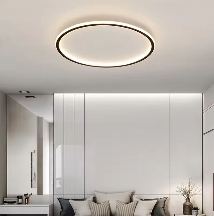 Modern Acrylic Round Ceiling Lamp Detail 2